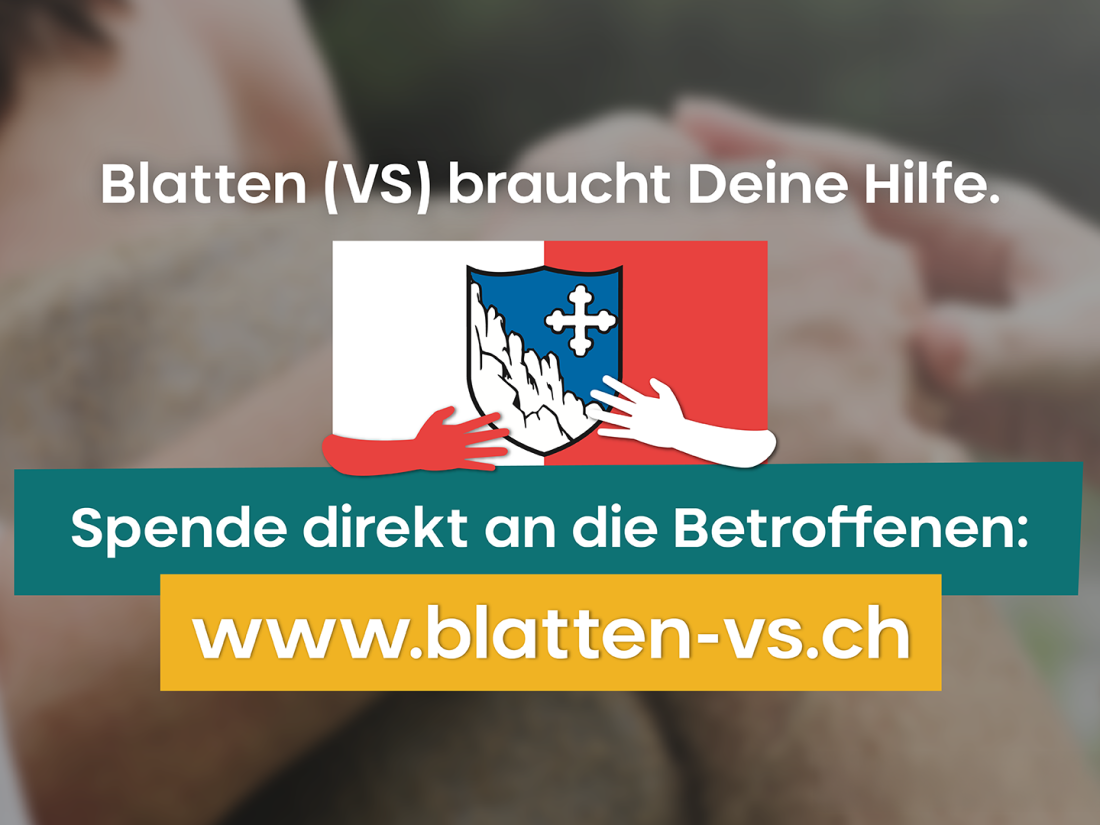Solidarité pour Blatten (VS)