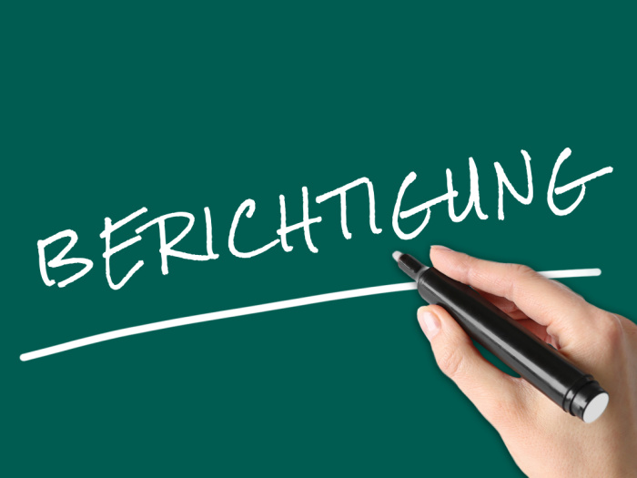 Richtigstellung: Medienmitteilung der APG|SGA vom 16. April 2025