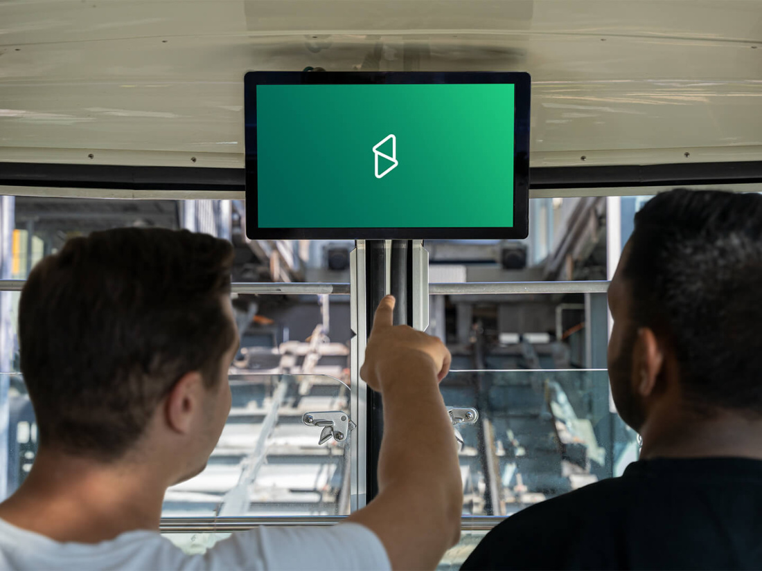 DOOH-Screen von Livesystems