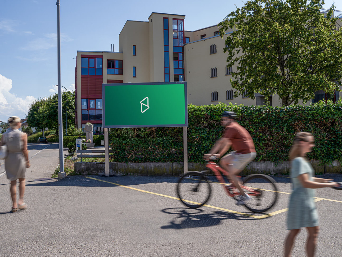 digitale Aussenwerbung